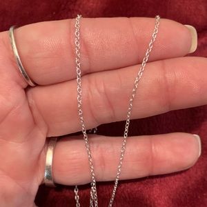 Beautiful 20” 925 sterling silver cable chain